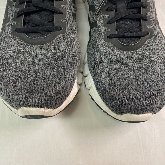 Asics Gel Running Shoes Gray Black Cushioned Athletic Trainer Sneakers Size 8 - Picture 7 of 10